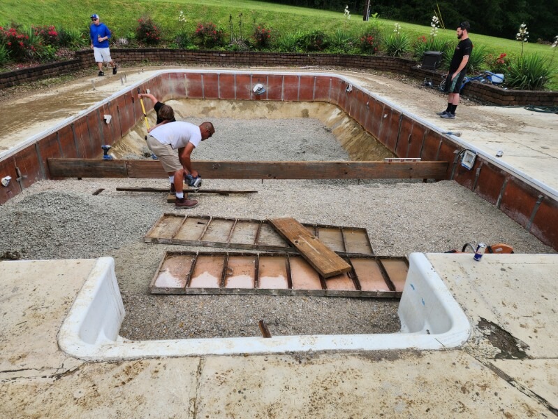 Knoxville Tennessee Swimming Pool Vinyl Liner Replacement